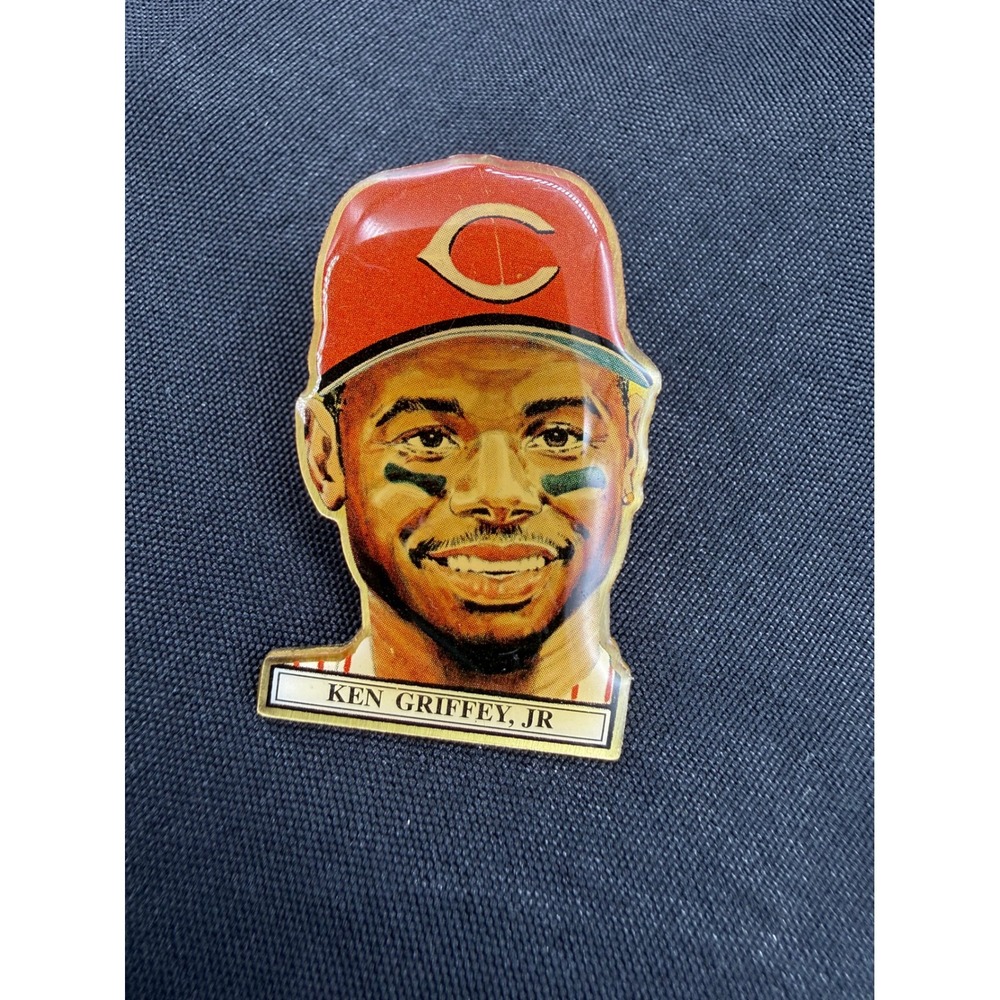 Ken Griffey Jr Cincinnati Reds MLBPA Pinheads 2nd Edition 2000 Vintage Pin
